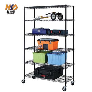 Quality 500kgs 1600MM Adjustable Storage Wire Shelves Chrome Coating 12 Inch Deep Wire Shelving wholesale