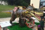 Attractive Animatronic Dinosaur Ride Coin / Remote Control / Battery Operated