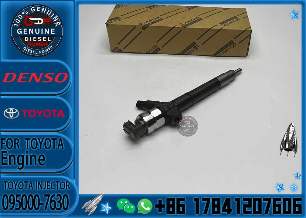 Fuel Injector Assembly 23670-0R170 Diesel Engine Fuel Injector 095000-7630 095000-7631 For TOYOTA RAV4
