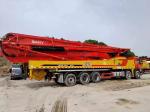 Truck Mounted Pumps for Semi-Dry Shotcrete Feeding Height 1400mm in Perfect