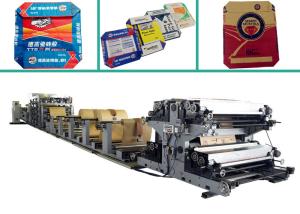 Quality Paper Bag Making Machines 33kw Drive Motor 110 Bags / Min Tube Alignment wholesale