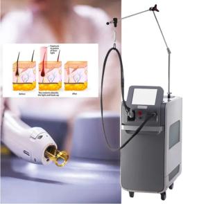 Quality 755nm Alexandrite Laser Hair Removal Machine Stationary Style For Commercial wholesale