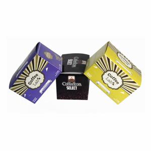 Quality High Classic Coffee Packing Cardboard Box Custom Print Glossy Film CMYK Flexible wholesale