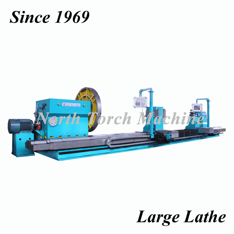 Stable Heavy Duty Horizontal Lathe , High Precision Lathe Machine Energy Saving