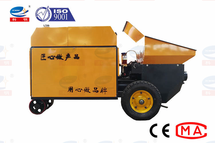 Filling Small Concrete Pump Reinforcement Compact Grout Concrete Pump