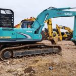 110KW 25800kg Used Kobelco Excavators Kobelco 260 Excavator Hydraulic Medium