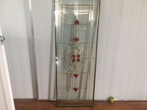 Quality Clear Bevel Glass Door Panels Thermal Sound Insulation Various Shape wholesale