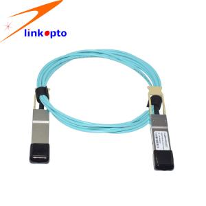 Quality HP Compatible 40gb Qsfp Cable , 5 Meter Optical Cable 40G QSFP+ To 4 X 10G SFP+ wholesale