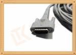 DB9 15 Pin One Piece ECG Monitor Cable 10 Leadwires Banana IEC , No Toxic