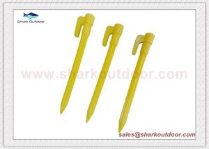 Quality Hot selling lightweight plastic tent peg for beach tent large tent 6 in. wholesale