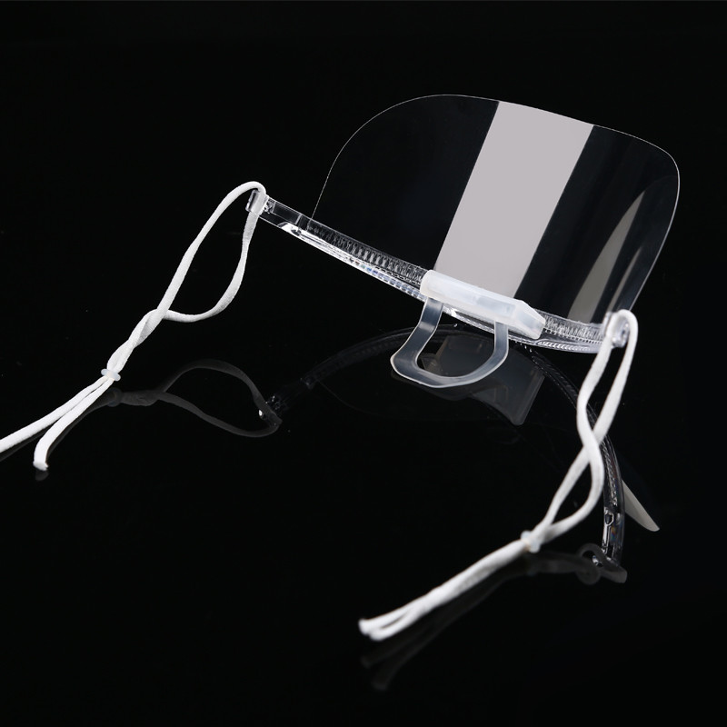Food Service Sanitary Transparent Plastic Mouth Cover