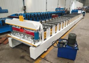 Quality Galvanized Corrugated Iron Sheet Making Machine With 14 Roller Station wholesale