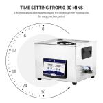 40khz Motorcycle Parts Ultrasonic Washing Equipment 15L Skymen JP-060S