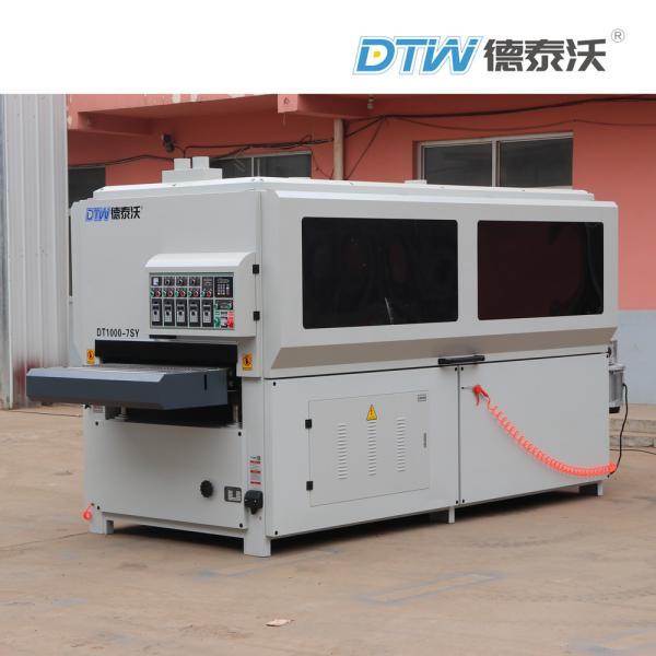 Woodworking Brush Sanding Machine with Wide Belt Sanding Unit DT1000-7SY For