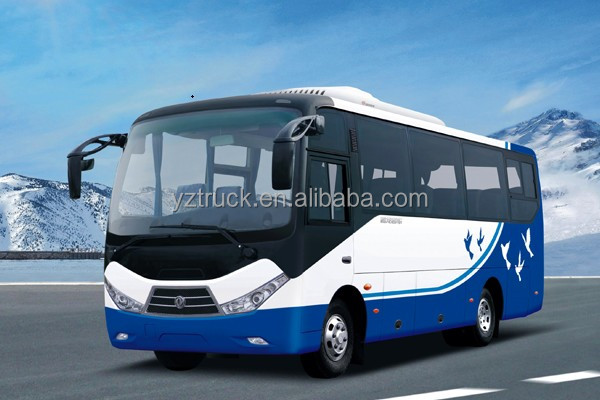 24-31 Seats Dongfeng 103KW 4X2 Passenger Car and City Bus Curb Weight 6580kg Materials