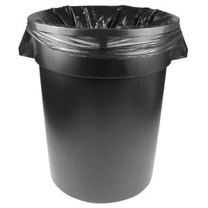 Quality Black Bathroom Plastic Garbage Bags Customized Size Star Sealed Bottom wholesale