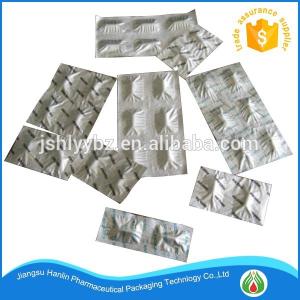 Quality AL / PE composited packing film for suppositories supplier in taizhou jiangsu wholesale