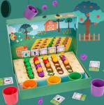 Children Wooden Educational Toys Simulated Farm Fruit And Vegetable