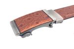 Custom Leather 100cm Mens Automatic Buckle Belt