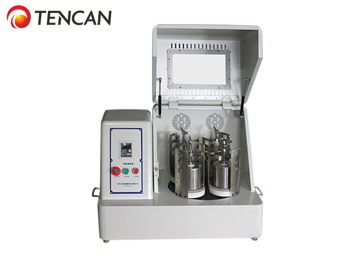 Nano Powder 4L Square Shape Ball Mill Grinder Laboratory 0.75KW Power