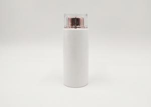 Quality 100ml 150ml Cosemtic PET Plastic Packaging Toner Lotion Double Screw Cap Bottle With Plug wholesale