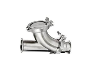 Quality Y - Ball 2 Inch SS Check Valve Two Piece Hygienic Check Valve For Pharmaceutical Industry wholesale