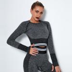 Double-layer fashion sports bra skin-tight outdoor running fitness clothing