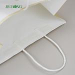Eco Friendly Gift Biodegradable Paper Bag 350mm With Handle Bread