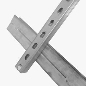Quality 62mm×41mm C Strut Channel Steel Slotted Unistrut Eletronic Structure Buildings wholesale