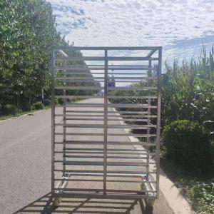 Quality Customizable Number Of Layers Metal Tray Trolley For Bakery Fast Food Blast Freezer wholesale