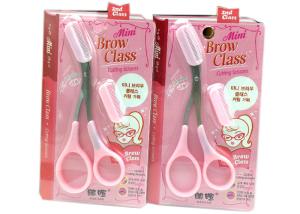 Quality 40G Pink Eyebrow Scissors Tattoo Accessories For Permanent Makeup wholesale