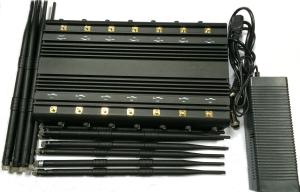 Quality 14 Bands Lojack Cellular Signal Jammer Blocker Device 30-35W For Conference Center wholesale