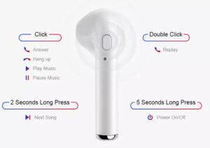 Quality Magnetic Pop Up Iphone V5. 0 Sports Bluetooth Headphones wholesale