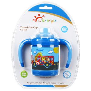 Quality Non Spill Boys BPA Free Soft 6 Month 6 Ounce Baby Training Cup wholesale