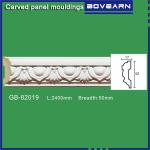 Plaster-like polyurethane decorative wall trims for interior decoration color
