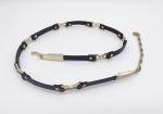 Light Gold Rhinestone Waist Belt , Crystal Rhinestone Belt For Formal Dress