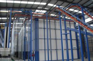 Quality Automated Industrial Powder Coating Line Vertical Aluminium Profile wholesale