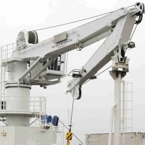 Quality Knuckle Boom Slewing Boat Mounted Crane Marine Dinghy Cranes wholesale