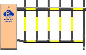China 100W Motor Power Boom Barrier Gate with 430.5MHz Remote Control Frequency on sale