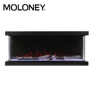Quality 1300mm Multi Sided Electric Fireplace Remote Control Removable Glass wholesale
