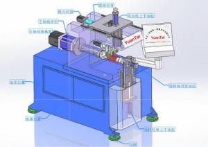 China Rotating Coiling Axis Automatic Coiling Machine Heavy Duty Speed Adjustable on sale