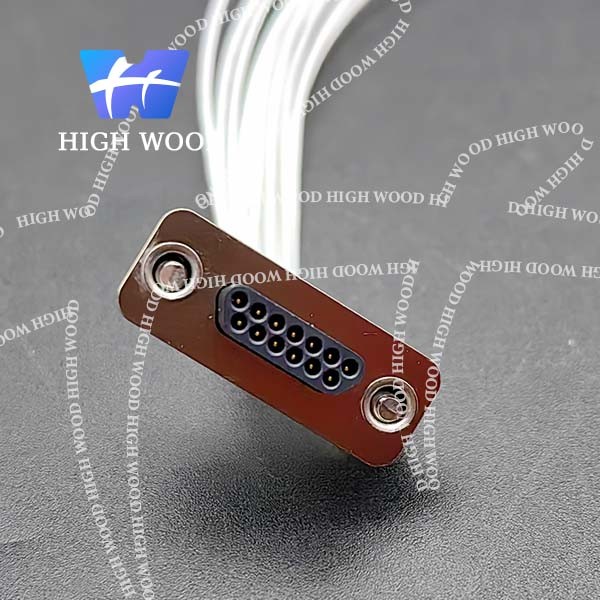 J30JB SERIES glass sintered gas sealed rectangular electrical connector, J30JB-13TJL-Q9