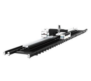Quality H-beam Sheet Metal Cutting Machine Gantry Plasma And Flame Make Marking As Well As Holes wholesale