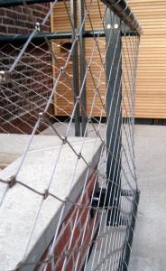 Quality stainless steel 304/316 wire rope mesh fence,Stair handrail Decorative Guardrail mesh wholesale