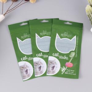 Quality Small Fresh Vacuum Cat Food Packaging Bags With Window wholesale