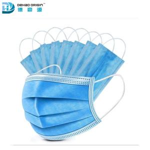 Quality Foldable Skin Friendly 3 Ply Non Woven Face Mask wholesale
