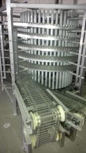 Quality Food Spiral Chiller Freezer Proofer Tower for Bread Cooling Conveyor wholesale