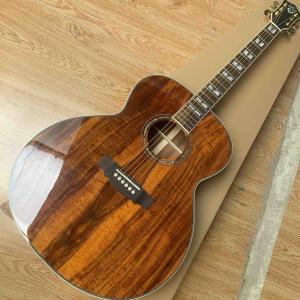 Quality Grand 43&quot; Jumbo Koa Wood Acoustic Guitar with Fishman 301 Electronic wholesale