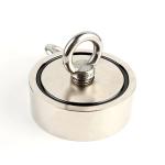 D75 Mm 500 Kg 1000 Lbs Neodymium Fishing Magnet For Metal Salvage