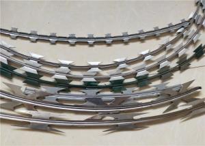 Quality Security NATO Ribbon Barbed Galvanized Razor Wire Concertina Tape wholesale
